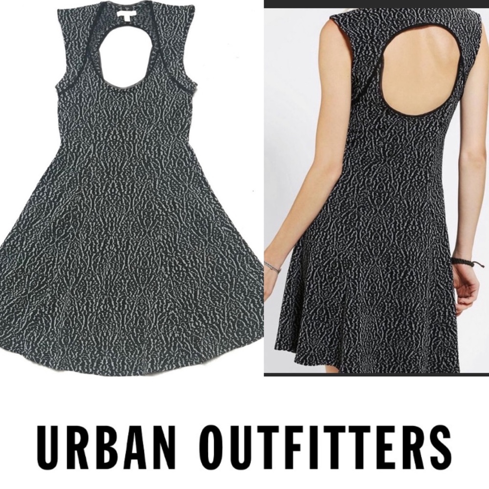 UO • Nylon Fit n Flare Dress